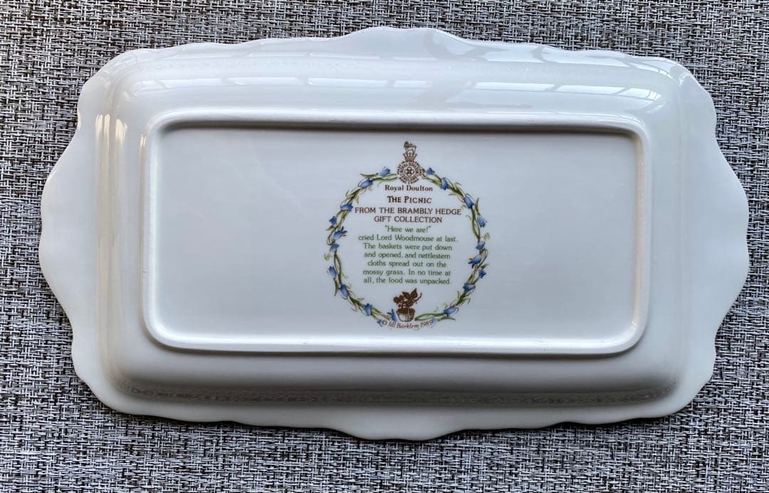 ブランブリー ヘッジ ❤︎ピクニック ❤︎サンドイッチプレート 長皿