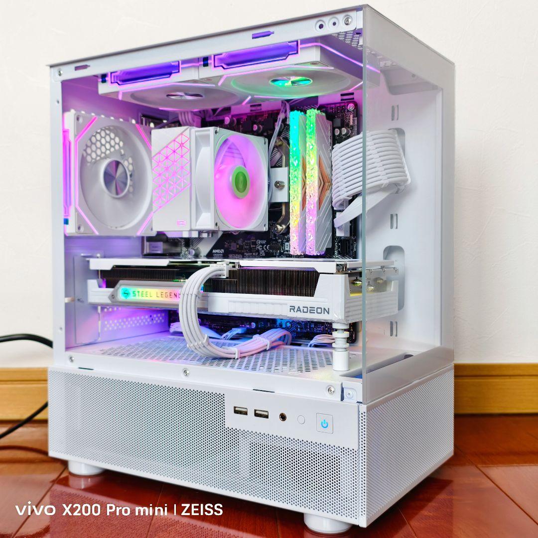 ほぼ新品】自作ゲーミングPC Ryzen7 5700X 9060XT 16G - メルカリ