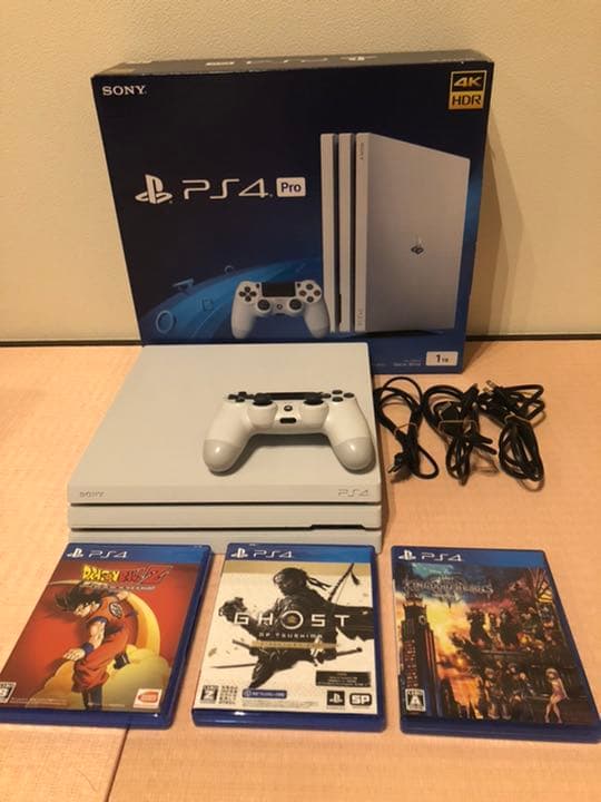 Nintendo Switch SONY PlayStation4 CUH-7200BB02 PS4 Sony PlayStation 4 Pro Glacier White 1TB Console CUH-7200BB02