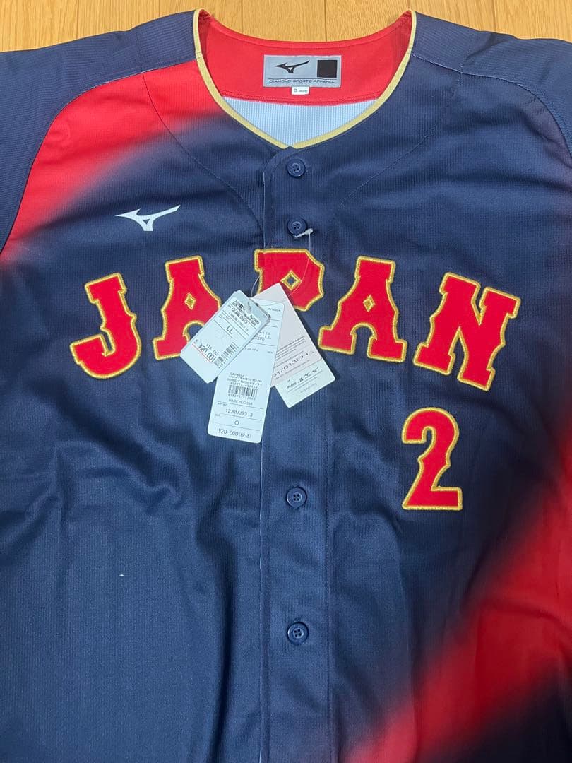 牧秀悟選手 WBC 2026 侍ジャパン レプリカユニフォーム XL ビジター