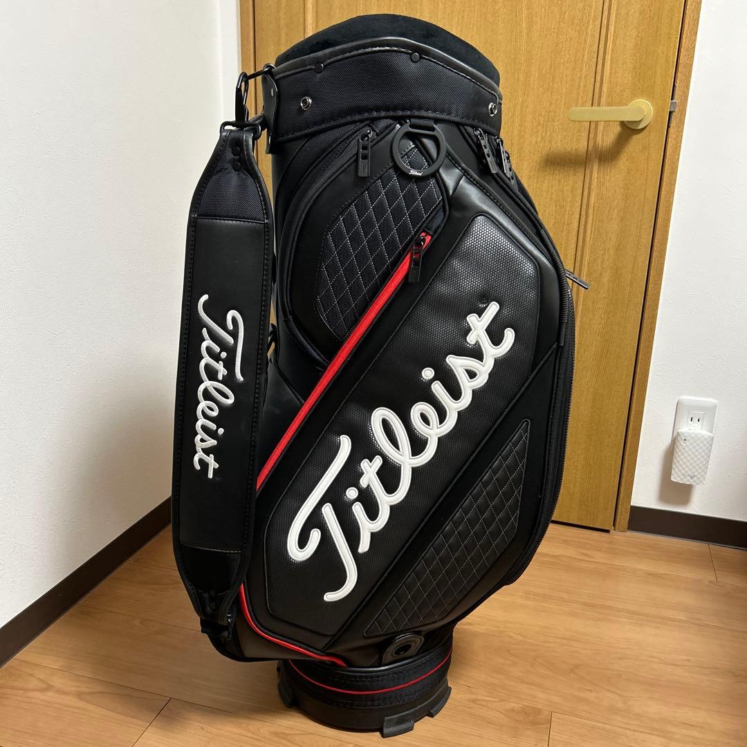 c*n様 タイトリスト　キャディバッグ　ツアーモデルレプリカ【良品】 Titleist（タイトリスト） キャディバッグ メンズ ジェットブラック
