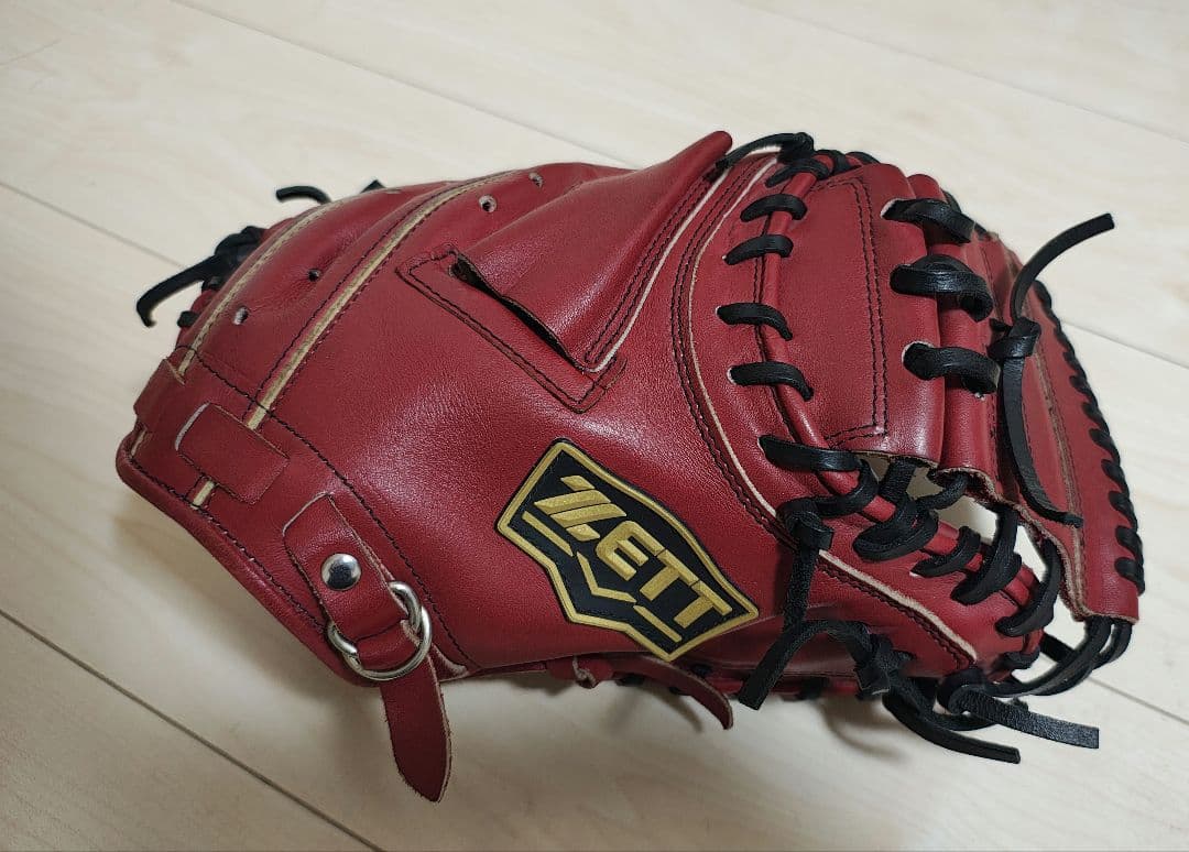 ZETT 一般軟式グローブ 赤 キャッチャーミット - メルカリ