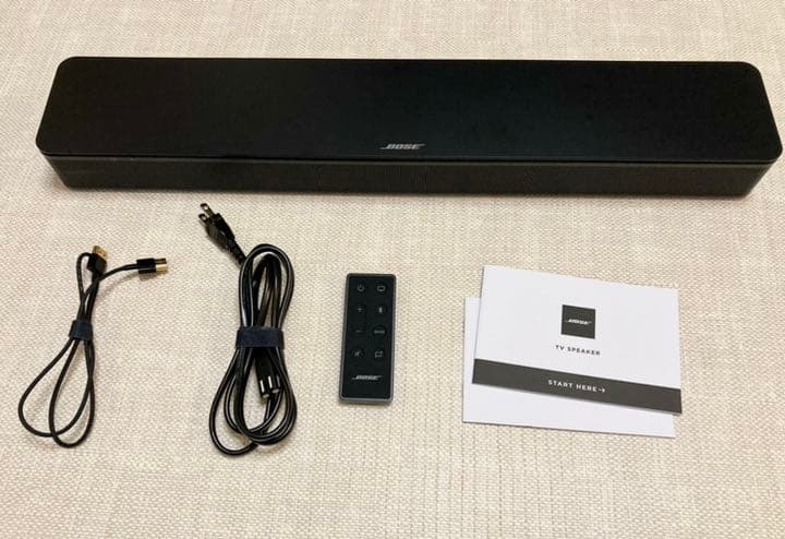 BOSE シアターラックシステム Bose TV Speaker ブラック - スピーカー