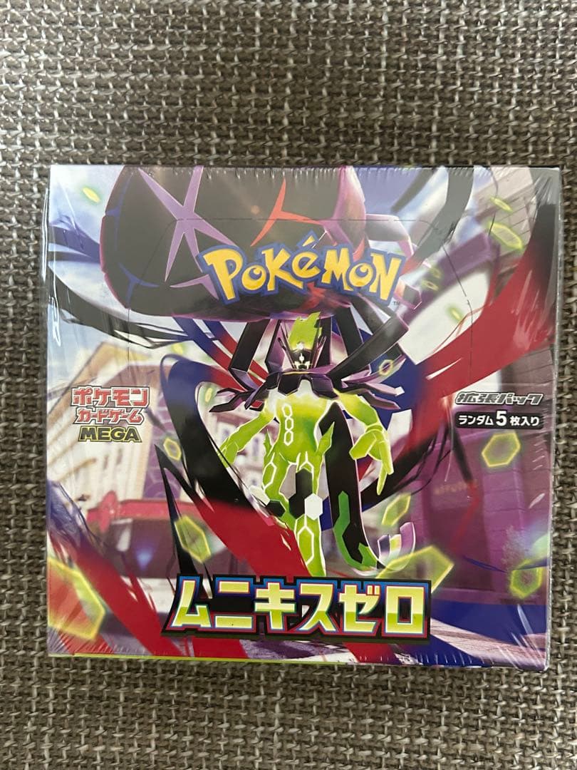 ポケカ】 ムニキスゼロ 未開封品シュリンク付き1BOX - メルカリ