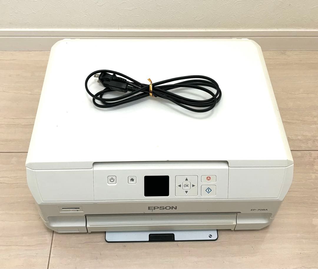 ジャンク品】EPSON EP-708A インクジェットプリンター-大阪直営店 美品