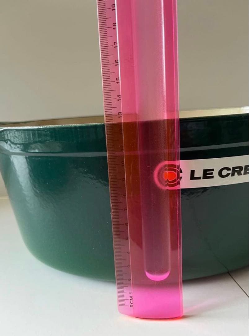 希少 廃盤 クーザンス ルクルーゼ デュッフ オーバル 32cm カクタス