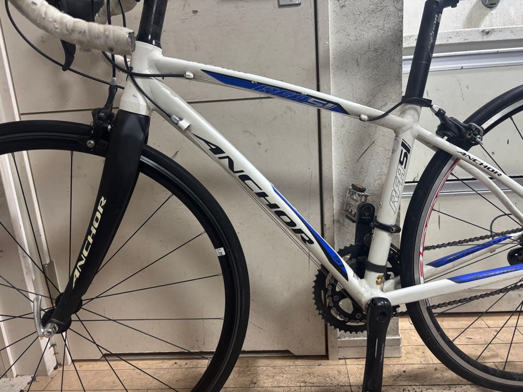 ゴンゴンゴンゴン 様専用ANCHOR RFASLロードバイク ホワイト・ブルー