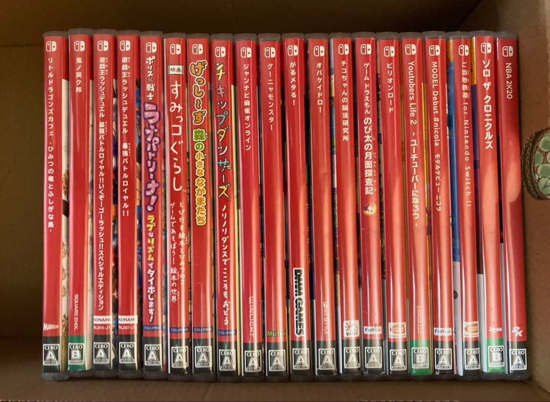 switchソフト　20本セット　まとめ売り Nintendo Switch 人気ソフト 8本 新品未開封まとめ売り セット売り