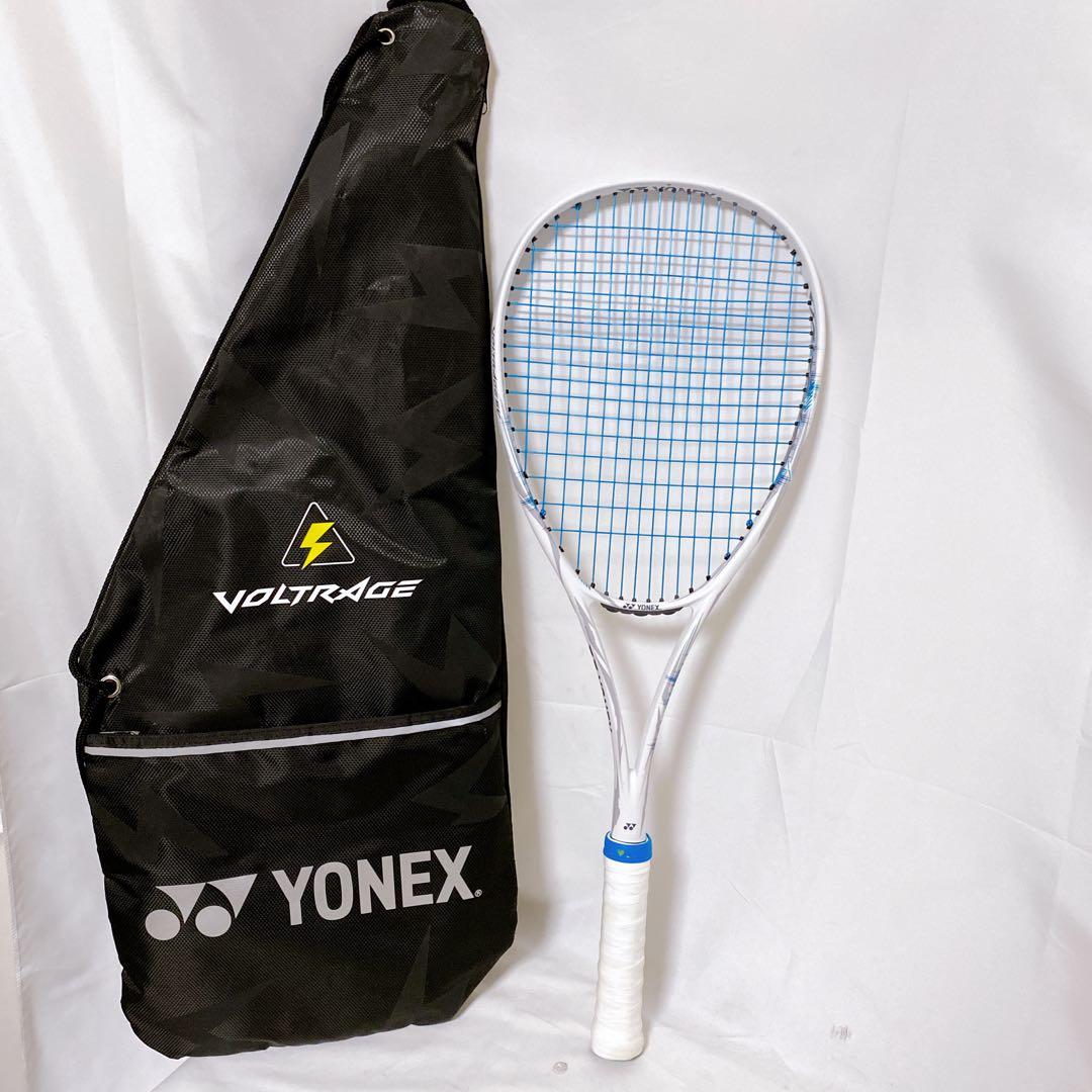 美品　YONEX ヨネックス　VOLTRAGE5V ボルトレイジ5V ホワイト YONEX（ヨネックス） ソフトテニス ラケット VOLTRAGE 5V ボルトレイジ