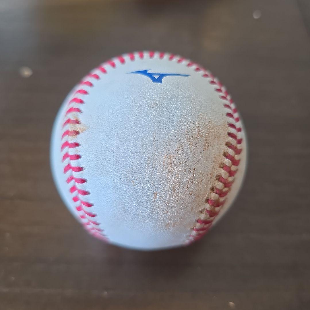 ベイスターズ 公式戦試合球 2025年7月1日 vs中日ドラゴンズ ハマスタ