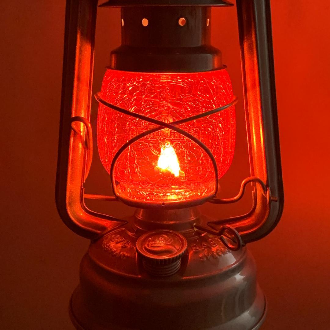 ロゴ有 限定】クラックグラス Feuerhand ホヤ 276 レッドアンバー