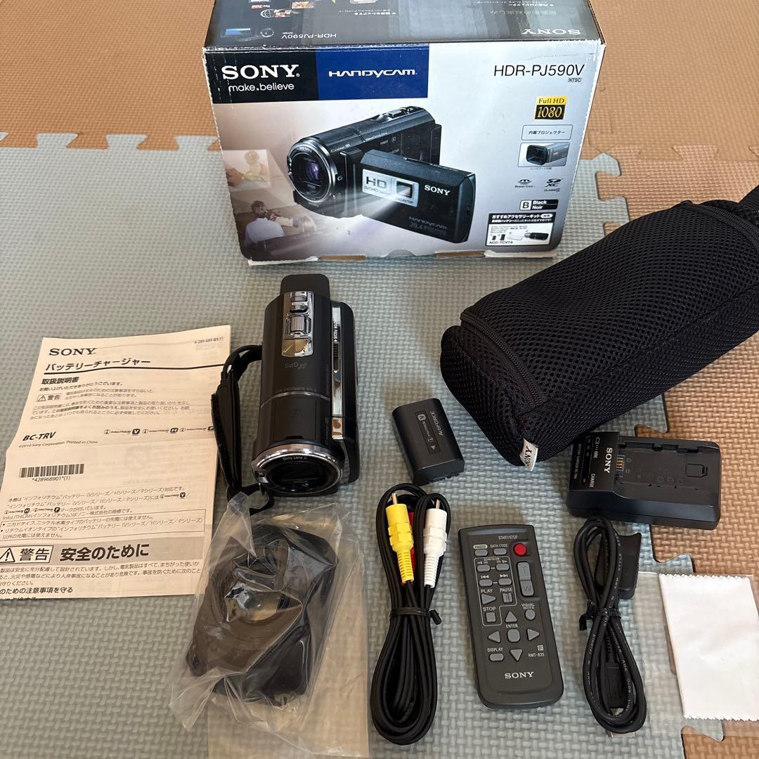 SONY HDR-PJ590V ハンディカム HDR-PJ590V 商品の写真 | デジタルビデオカメラ Handycam ハンディカム