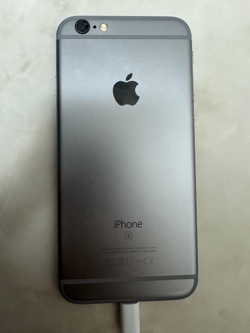 ⑧iPhone6s スペースグレイ 95% 16GB 本体のみ - メルカリ