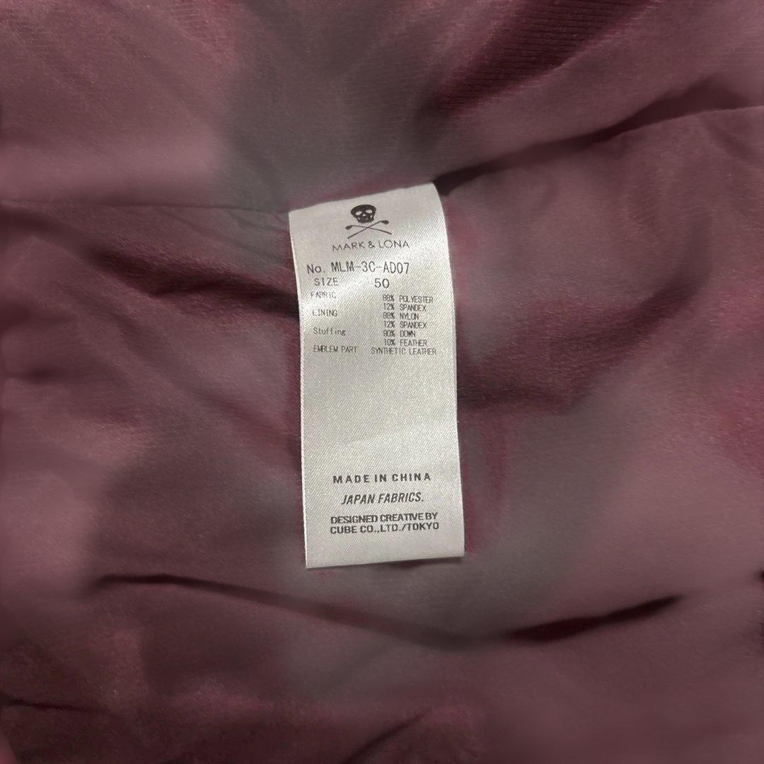 MARK & LONA ピンクダウンベスト美品XL - メルカリ