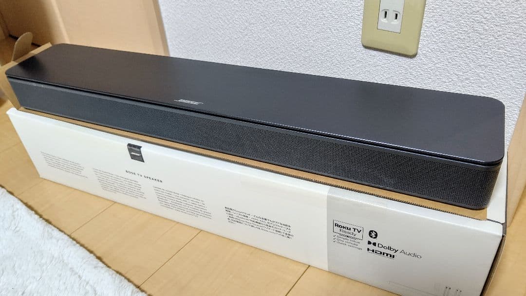 Bose TV Speaker テレビスピーカー サラウンドバー【付属品完備】 Amazon.co.jp: Bose TV Speaker テレビスピーカー Bluetooth 接続 59.4