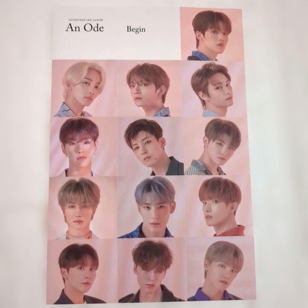 SEVENTEEN An Ode Begin ステッカー+ HOSHIステッカー - メルカリ