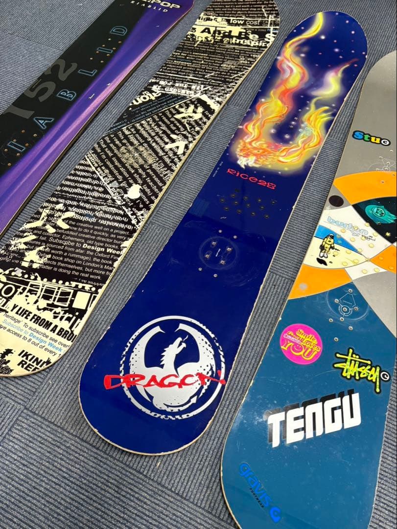 スノーボード まとめ売り スノボ BE!POP RICE28 burton 他 - メルカリ