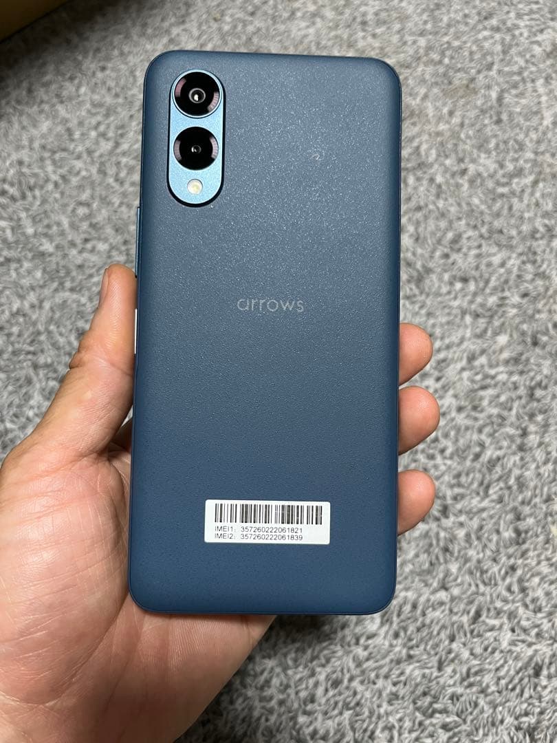 arrows We2 ネイビーグリーン 本体 SIMフリー - メルカリ