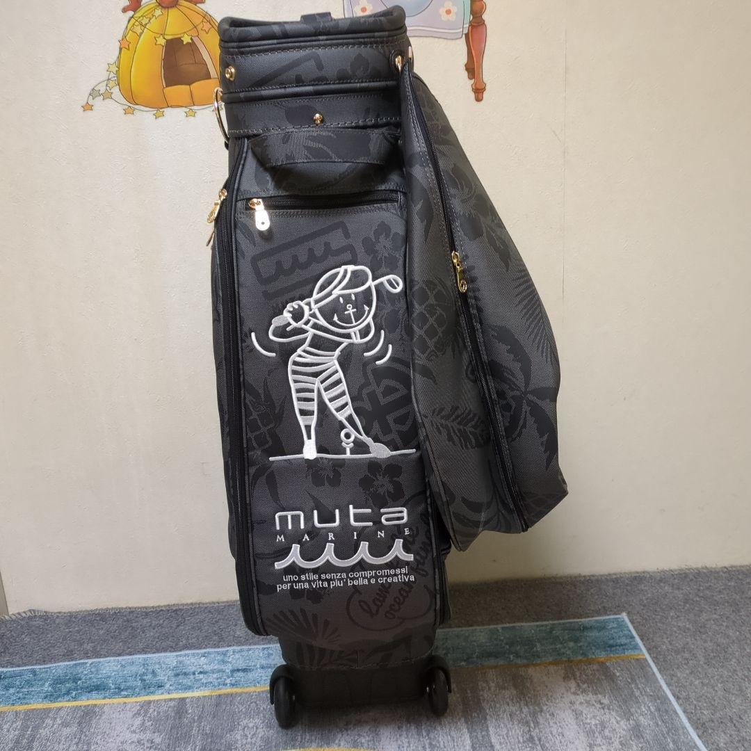 ZELO様専用muta ムータ 新作キャディバッグ ブラック - メルカリ