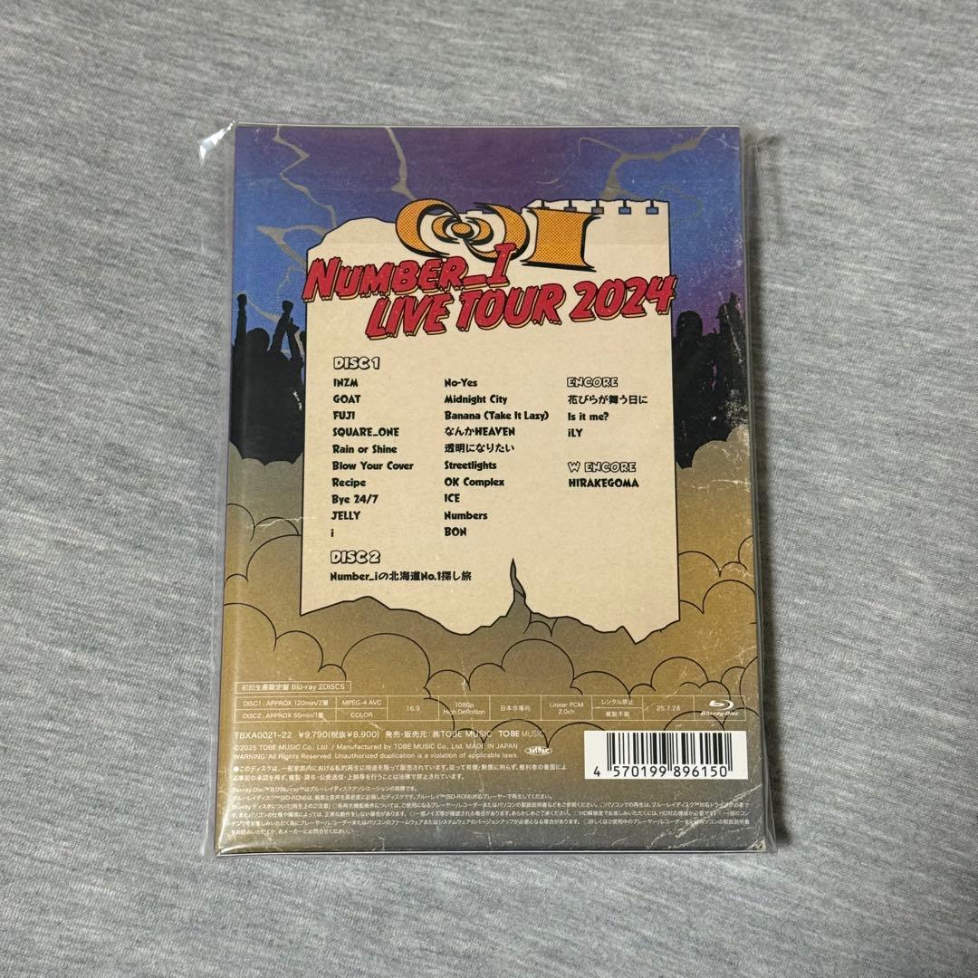 Number_i LIVE TOUR 2024 No.Ⅰ 初回生産限定盤 - メルカリ