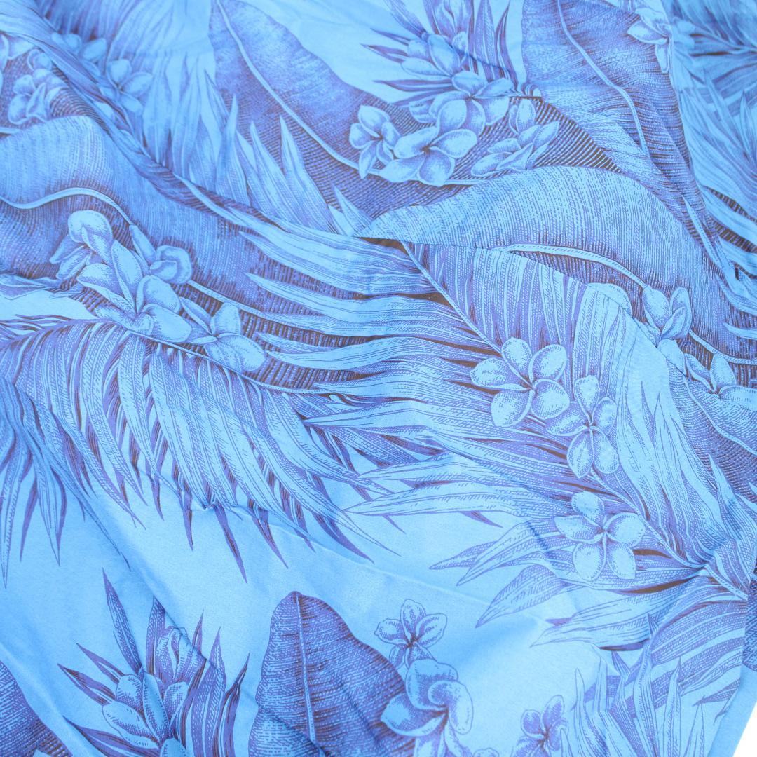 フラダンス用衣装 ハワイ製 ベロアドレス】CC FASHIONS ブルー - メルカリ