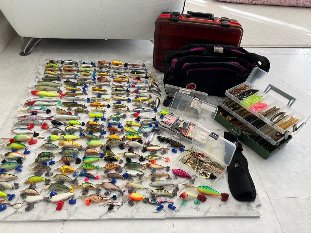 バス釣り引退セット　ルアーまとめ売り　ルアー大量セット　最終価格 2026年最新】釣り引退セットの人気アイテム - メルカリ