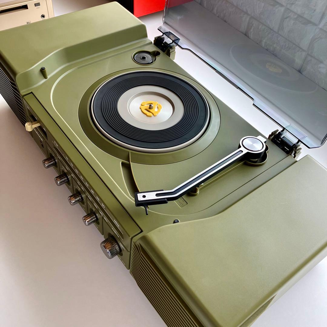 貴重☆National SF-157N☆ナショナル☆レコード/ラジオ☆昭和レトロ