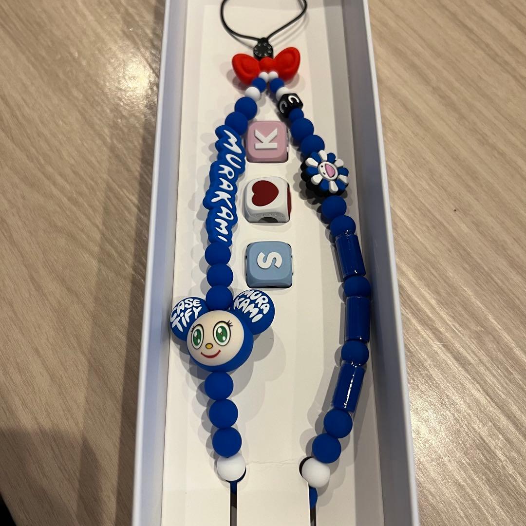 村上隆 CASETiFY MR DOB スマホストラップ ブルー - メルカリ
