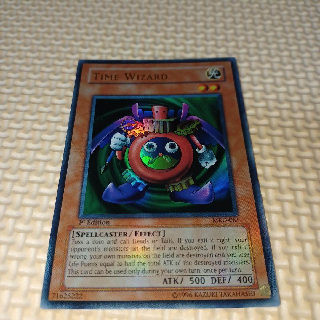 最終値下げ！　TIME WIZARD 時の魔術師　1st (旧アジア版) 希少品 TIME WIZARD 時の魔術師 1st (旧アジア版) - メルカリ