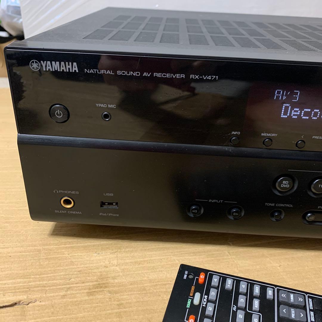 YAMAHA RX-V471 AVレシーバー 中古品 - メルカリ