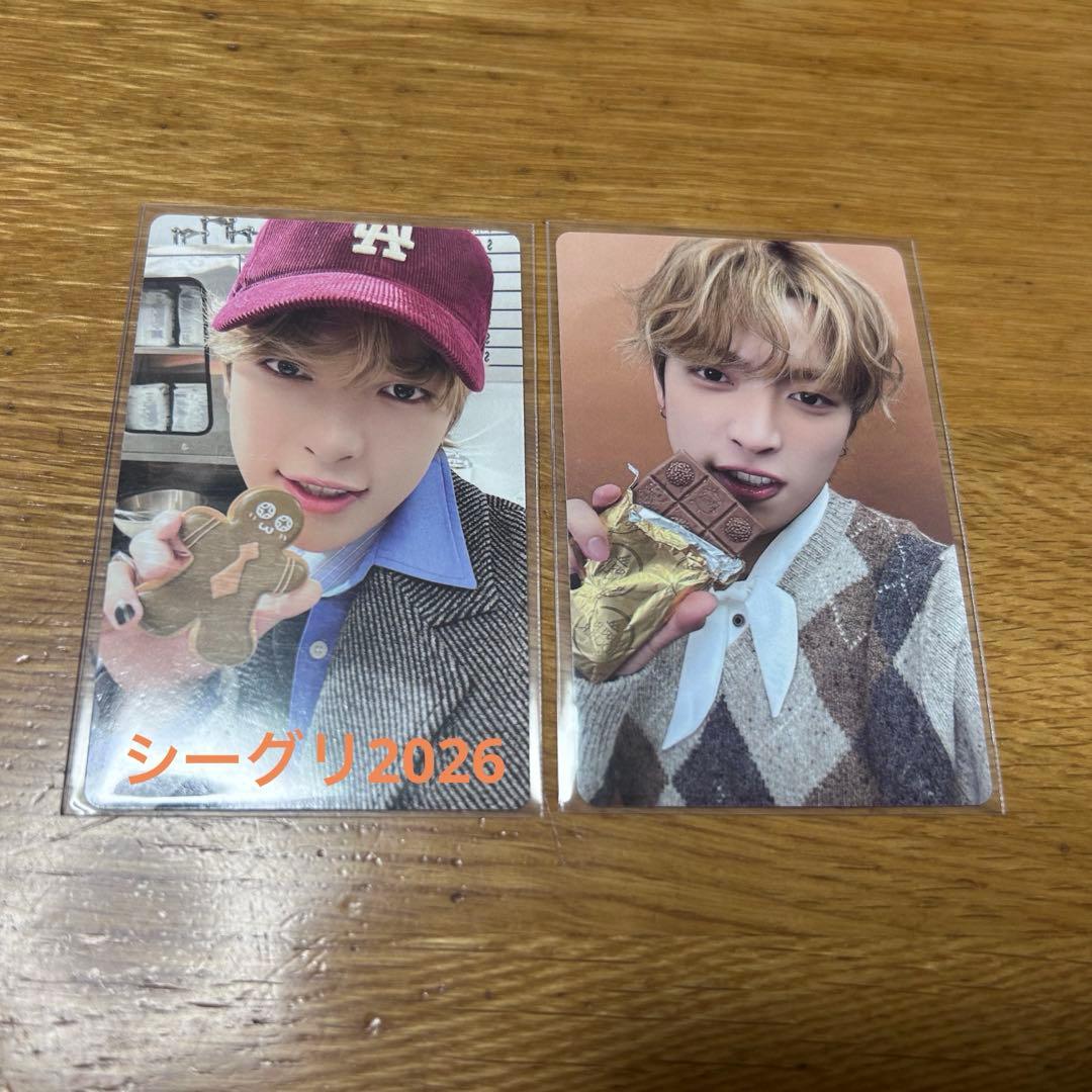ATEEZ シーグリ2026 トレカ ホンジュン - メルカリ