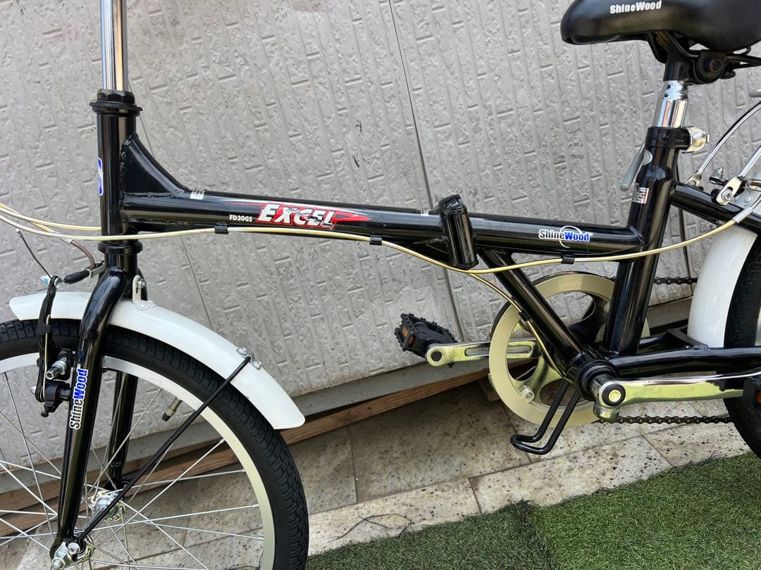 ShineWood EXCEL FD20GS 折りたたみ自転車 20インチ - メルカリ
