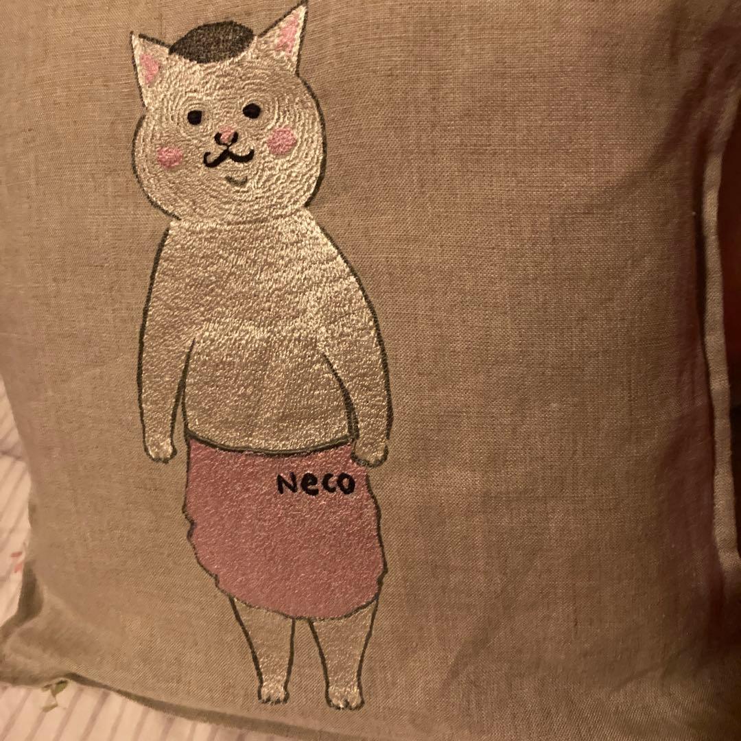 CORAL & TUSK 猫村さんクッションカバー CORAL&TUSK×きょうの猫村さん「Favorites」40x40cm クッション(カバー