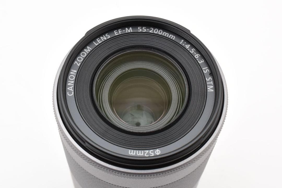 美品 Canon 55-200mm F4.5-6.3 IS STM AA3365