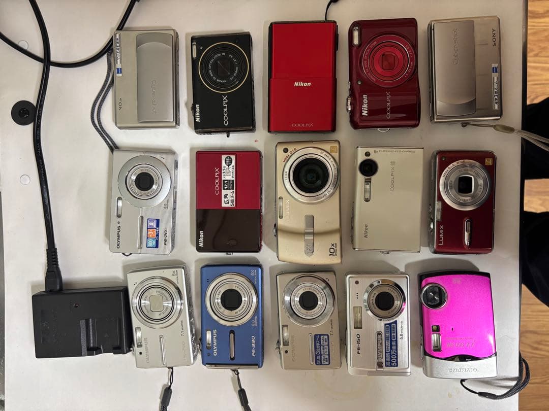 オリンパス、NIKONなど、コンパクトデジタルカメラ 15台セット、ジャンク品 2026年最新】Yahoo!オークション -コンデジ ジャンクの中古品・新品