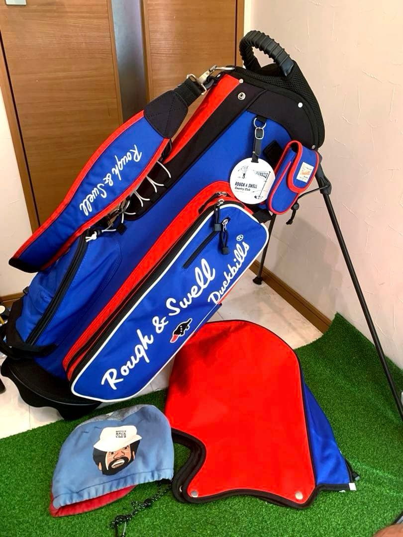 希少　良品　rough＆swell ラフアンドスウェル　スタンド　キャディバッグ ラフ&スウェル（rough&swell） スタンドキャディバッグ RSA-17011