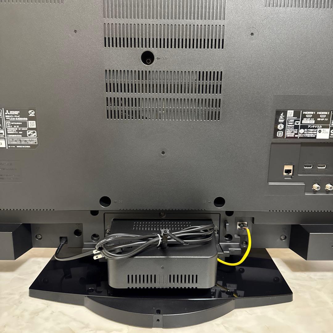 三菱 40V型LED液晶テレビ 1TB HDD内蔵、BDレコーダー録画機能付 - メルカリ