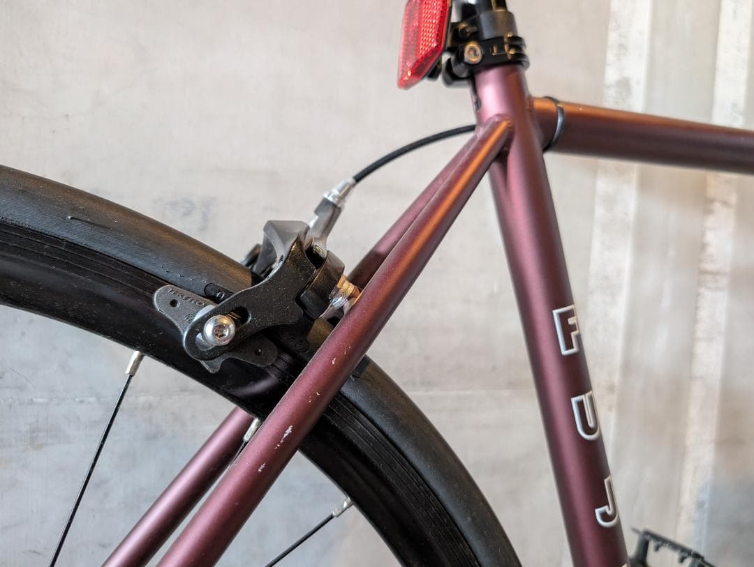 Fuji Feather シングルスピード バイク サイズ52 マットワイン - メルカリ