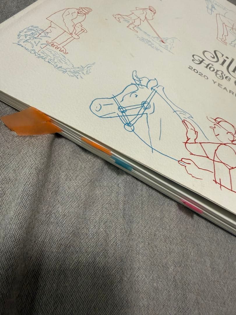 競馬非売品 2020年イクイノックス募集時 カタログ募集時馬体重メモ記載