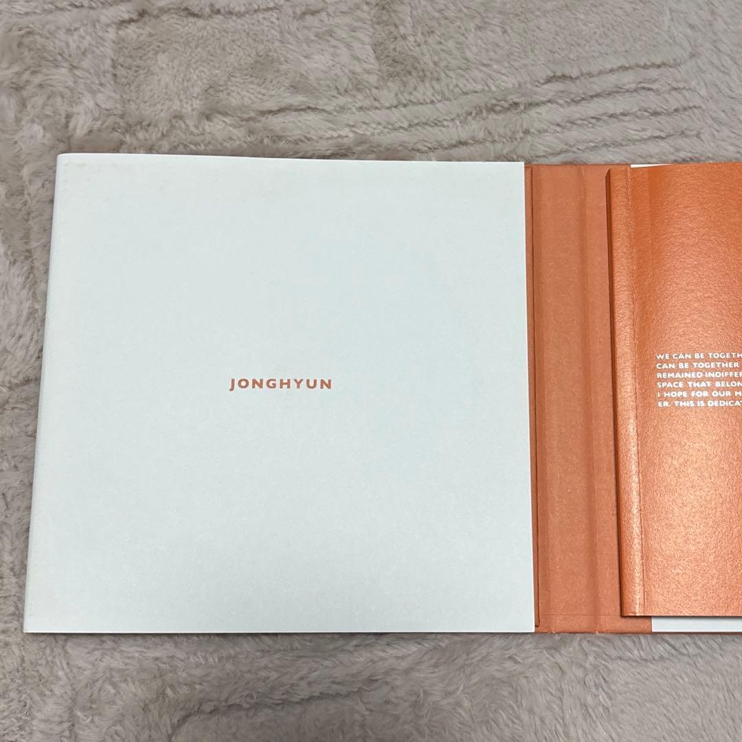 SHINee ジョンヒョン JONGHYUN POET ARTIST CD - メルカリ