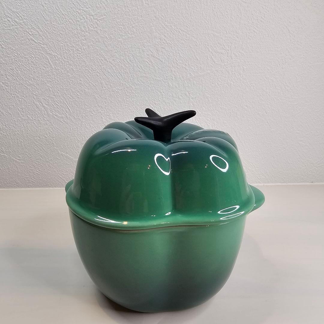 廃盤 LE CREUSET ル・クルーゼ ピーマン 両手鍋 ミニココット セット