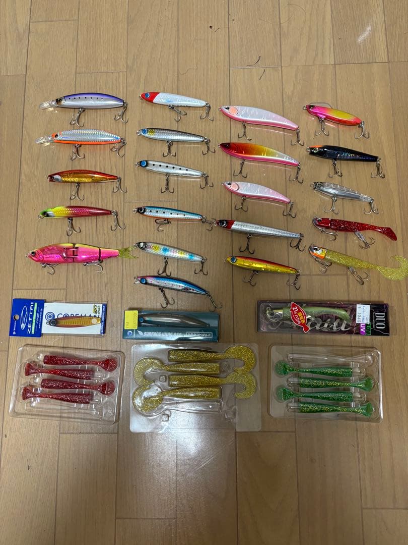 海釣りルアー24個セット Amazon | 56個 釣具セット ハードルアー 多種類 釣り初心者 釣りルアー