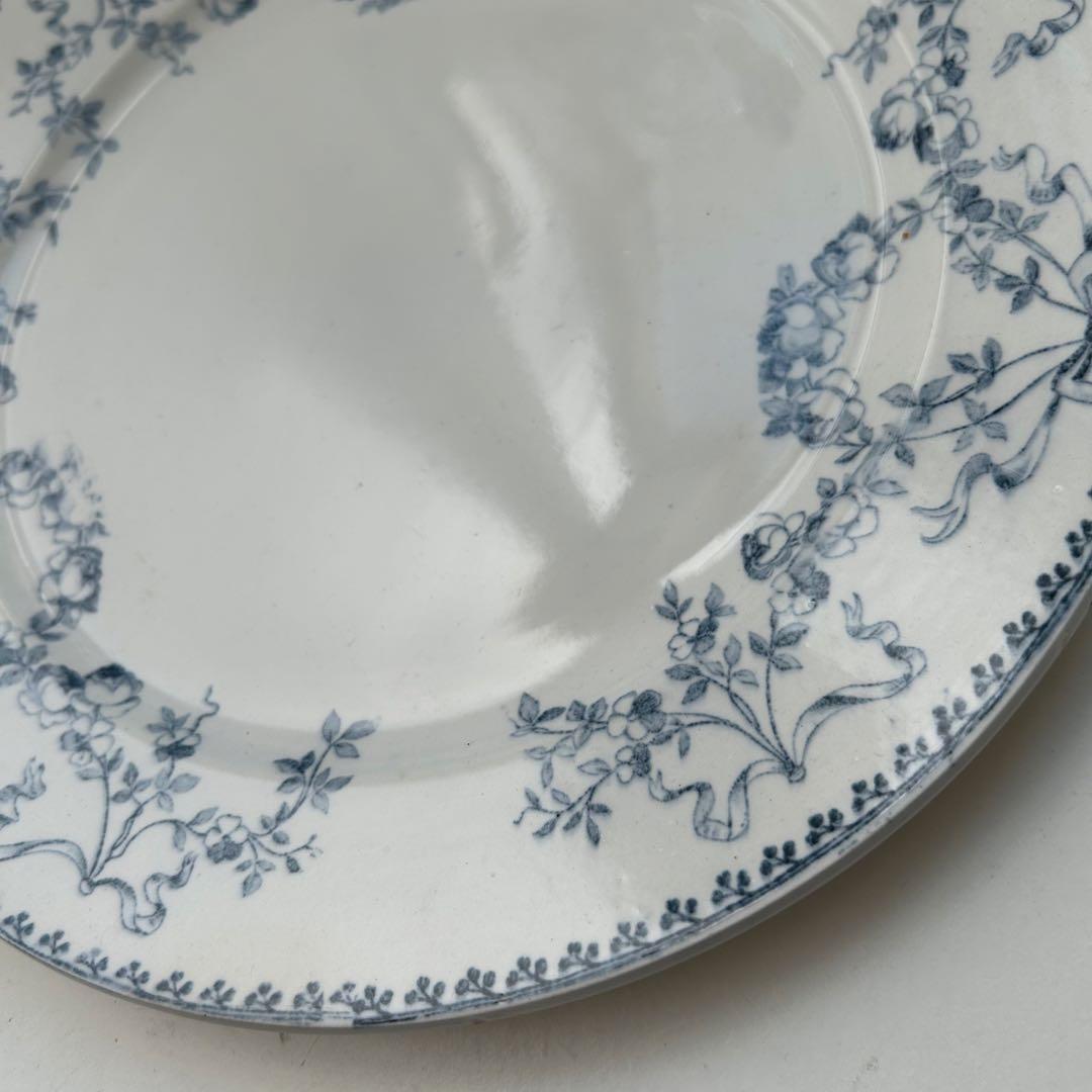 フランスアンティーク サルグミンヌ モーツァルト ディナープレート