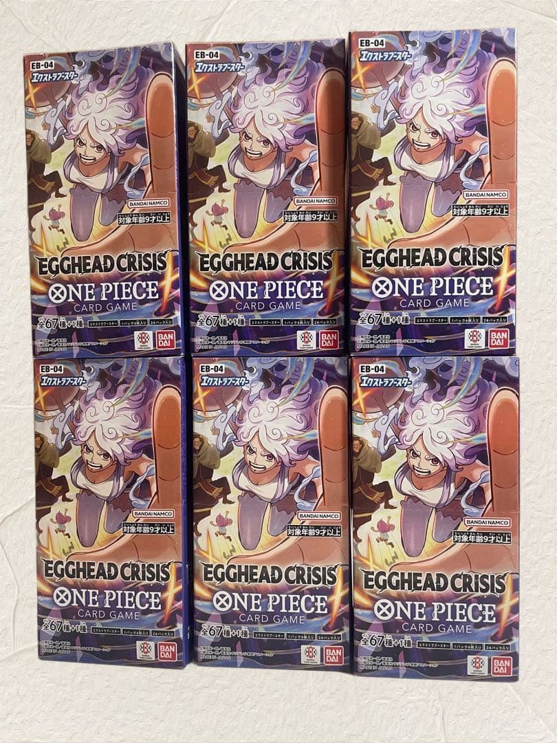 ワンピースカード EGGHEAD CRISIS ONE PIECE 6BOX - メルカリ