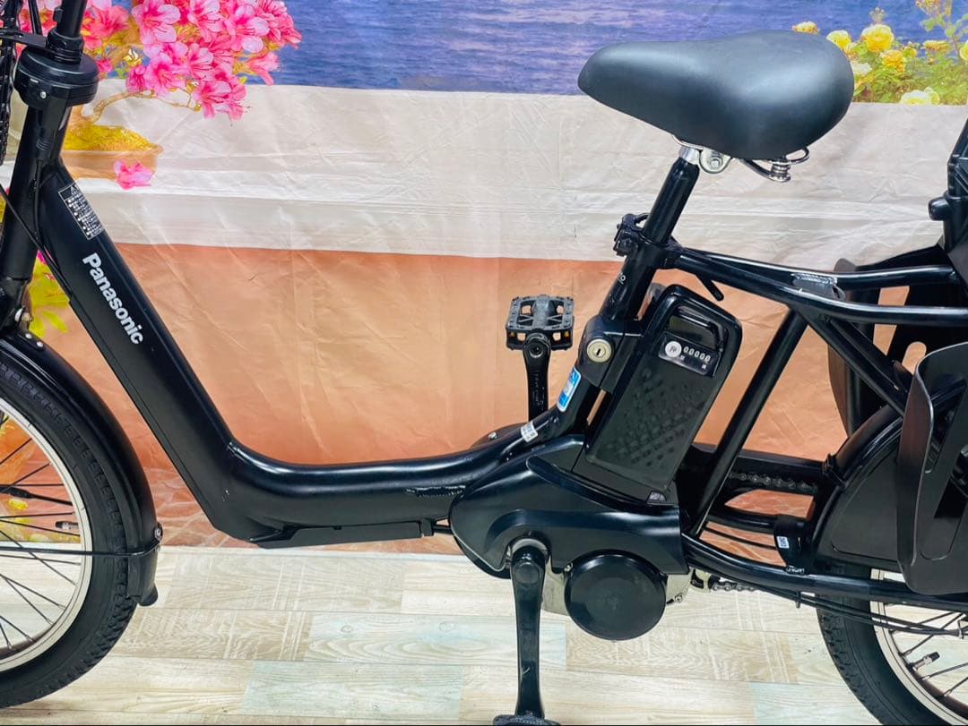 ギュットアニーズ⭐️16AH！パナソニック子供乗せ電動アシスト自転車