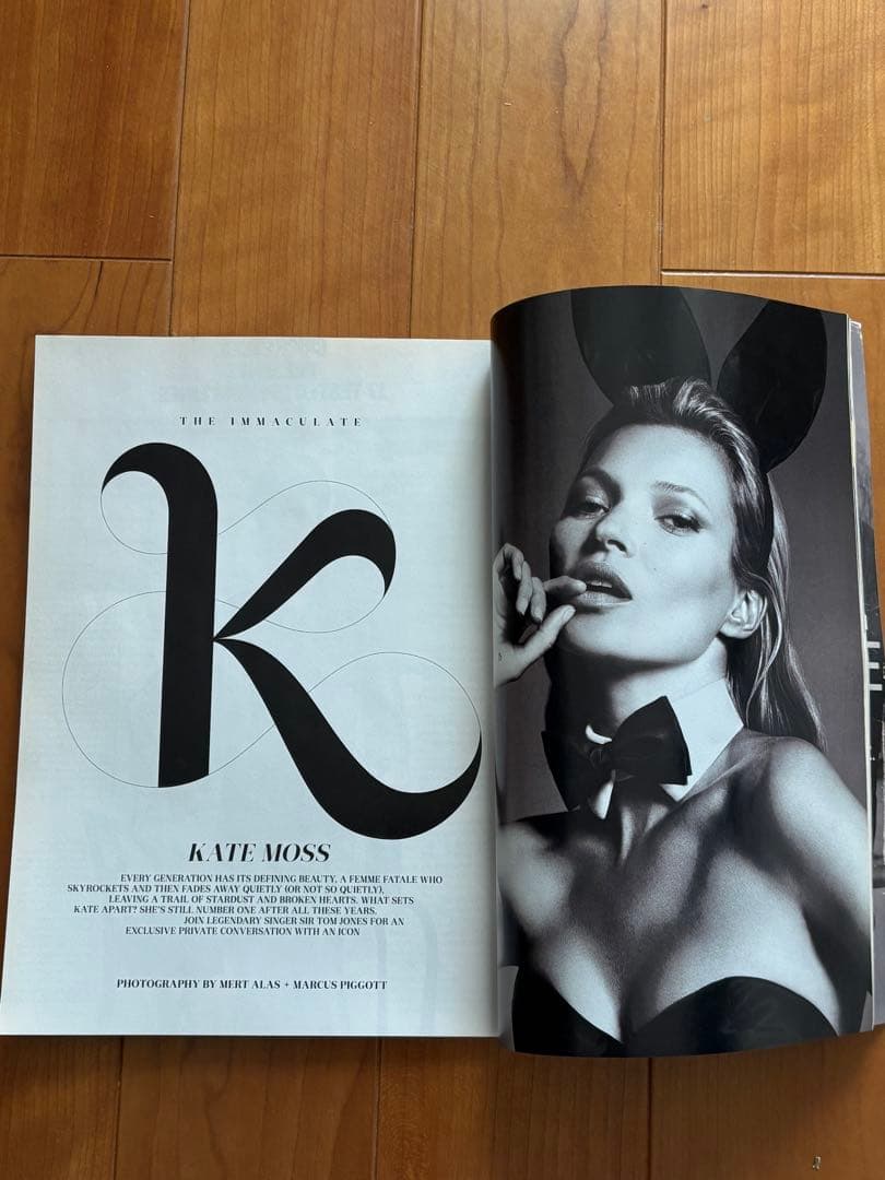 ケイトモス表紙　アメリカPLAYBOY誌 記念号