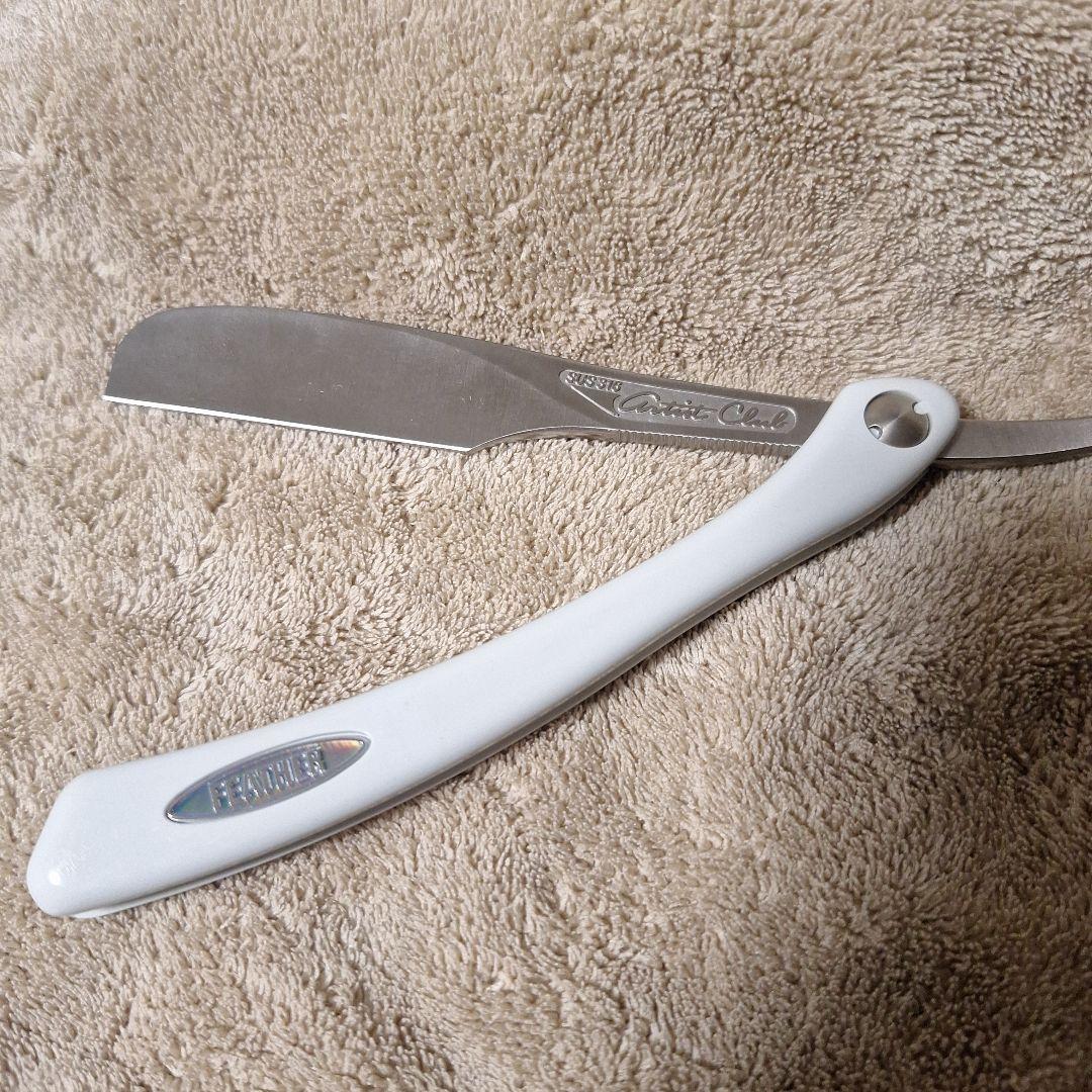 フェザー アーティストクラブDXレザー フェザー アーティストクラブ DX レザー 1丁 フェザー安全剃刀 【通販