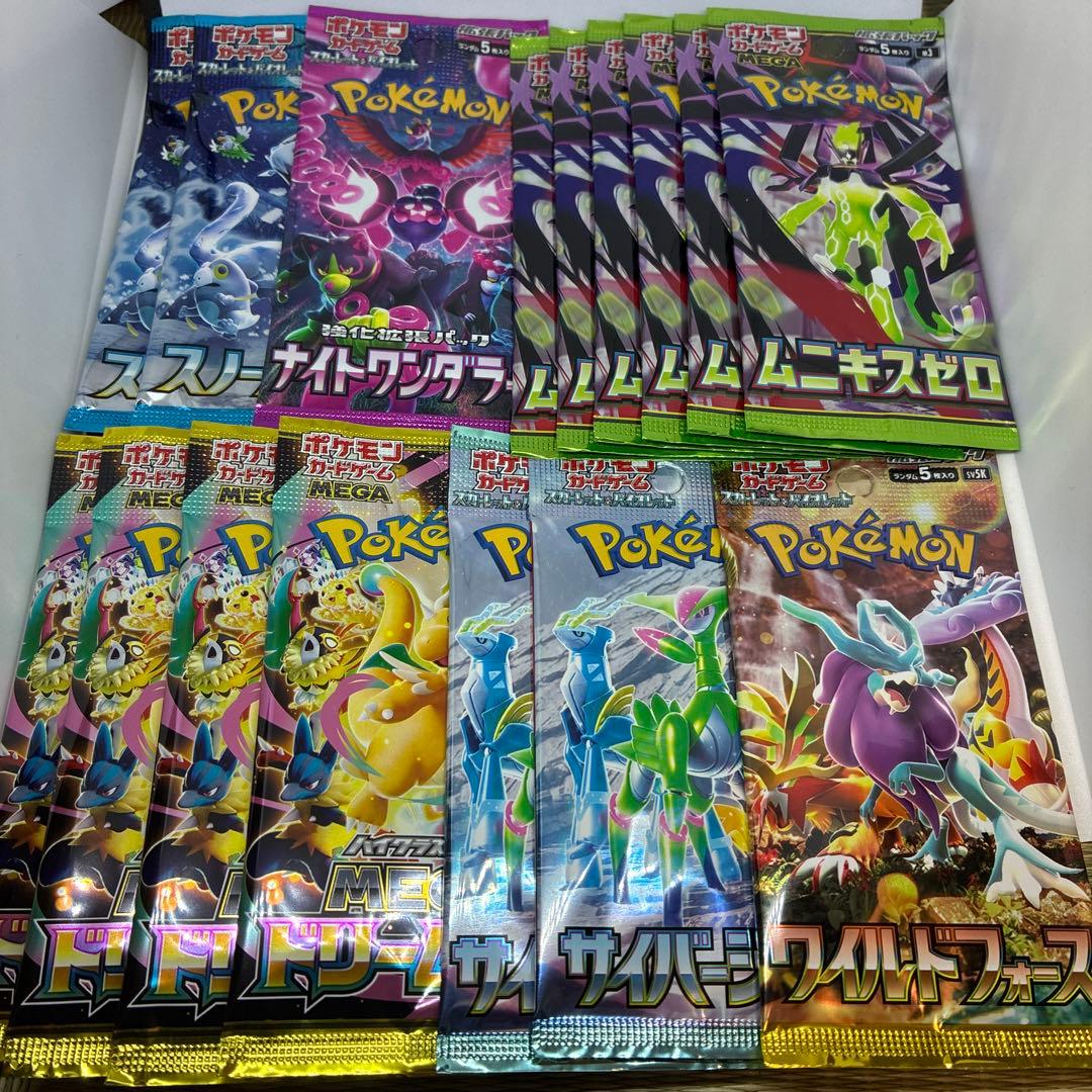 ポケモンカード メガドリームex他 未開封パック16パック - メルカリ