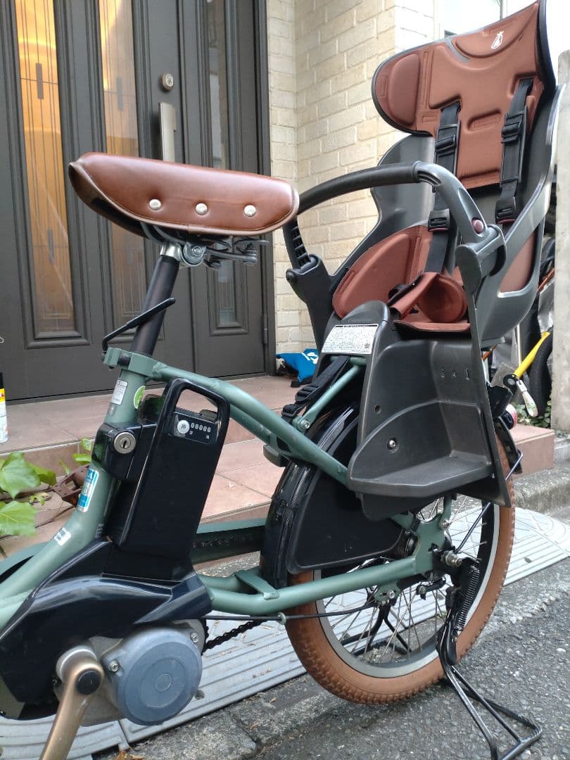 《y》【bikke ビッケポーラー】電動アシスト自転車★子供乗３人乗