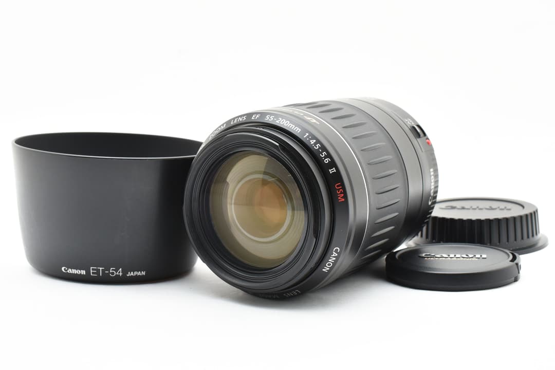レンズ(ズーム) Canon EF 55-200mm F4.5-5.6 II USM #9279